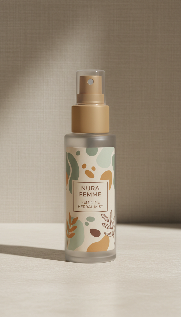 Feminine Herbal Mist with Rosewater